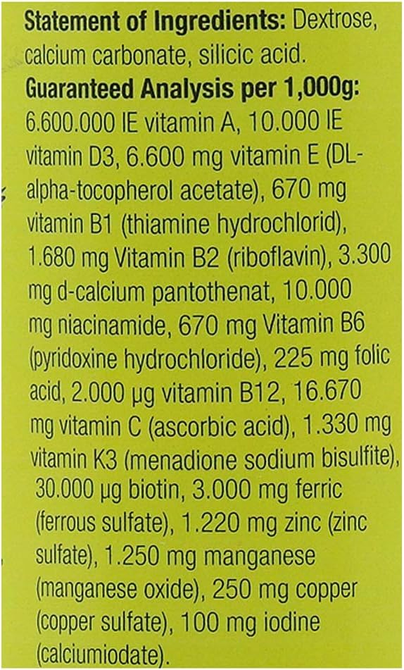 Nekton-S Multi-Vitamin for Birds, 150gm