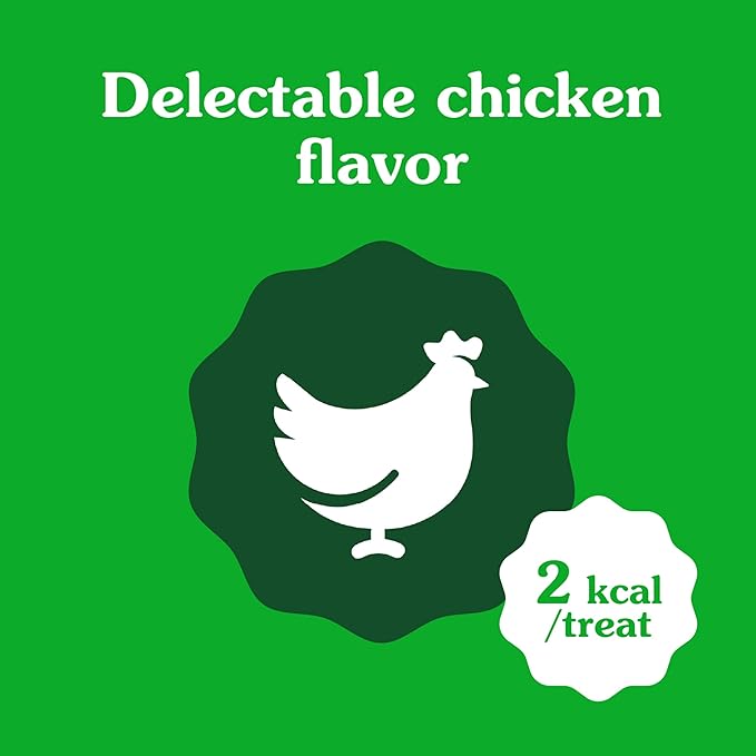 Greenies Feline Smartbites Healthy Indoor Cat Treats, Chicken Flavor, 2.1 oz. Pack