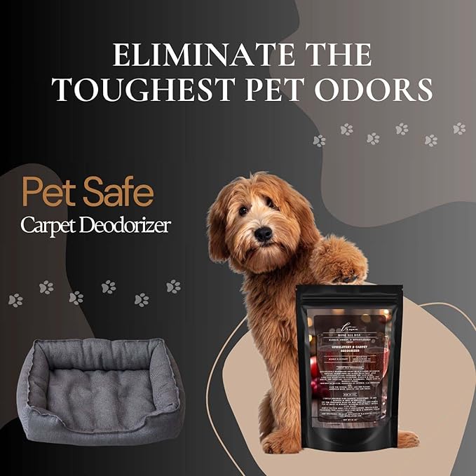 Rosé All Day Carpet Freshener Powder: Powerful Odor Eliminator for Home, Upholstery Deodorizer, Carpet Deodorizer, Pet Urine, Cat Litter Box - Rosé All Day Fragrance.