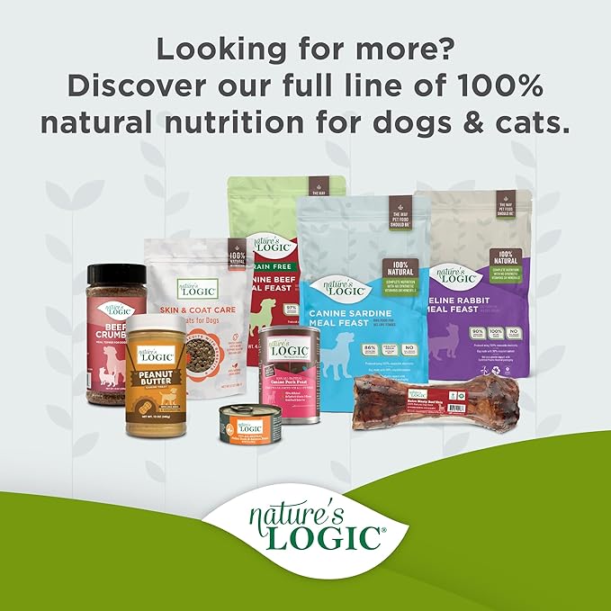 Nature's Logic Turkey Dry Cat Food (1 Pack), 3.3 lb